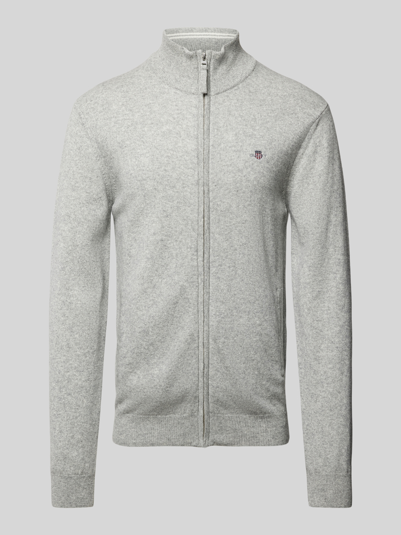 Gant Gebreid jack met ritssluiting