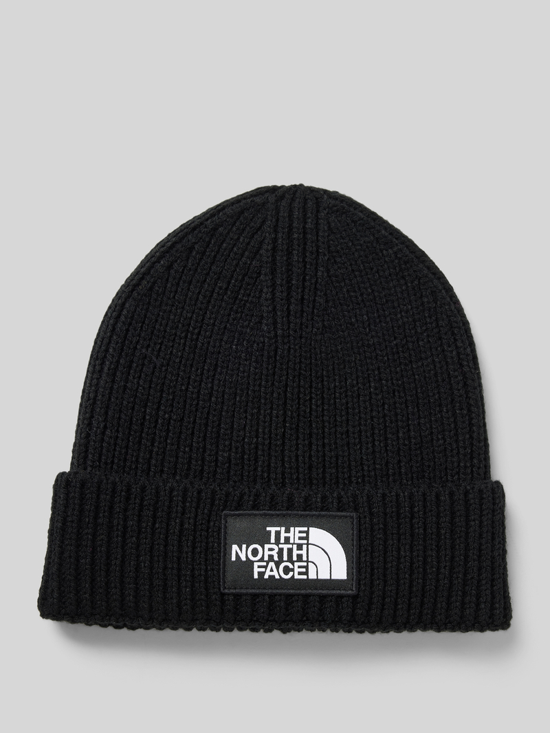 The North Face Gebreide muts met labelpatch