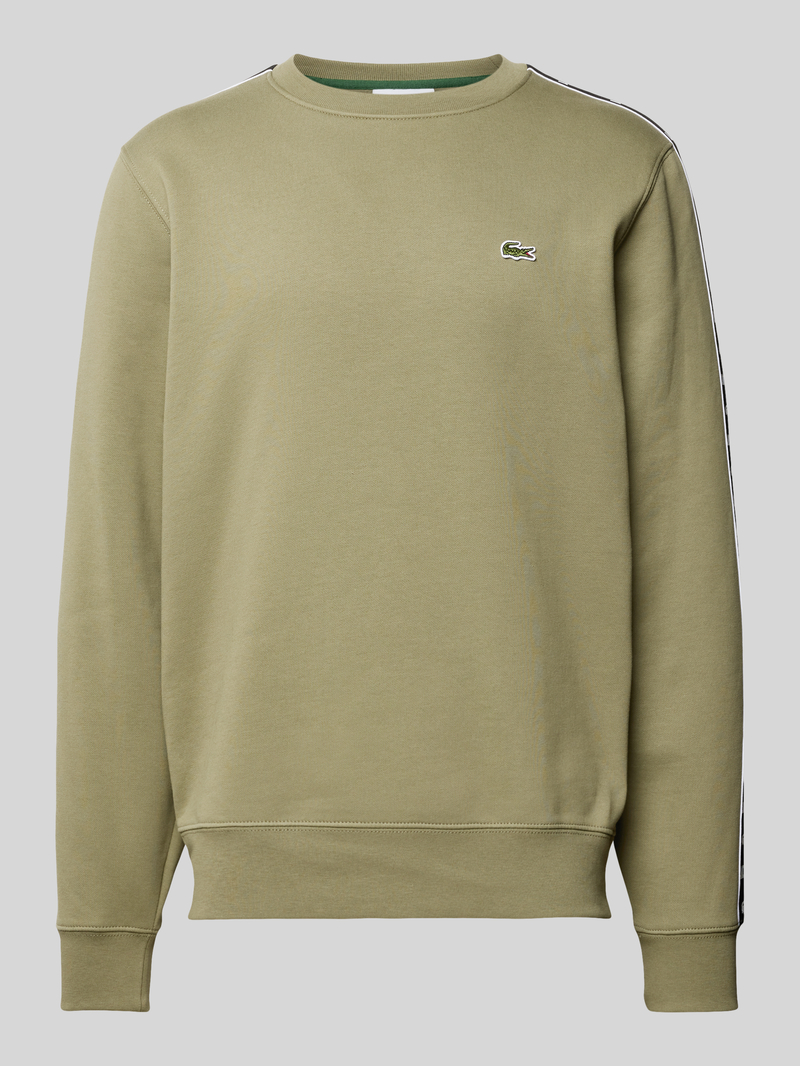 Lacoste Sweatshirt met labelstitching