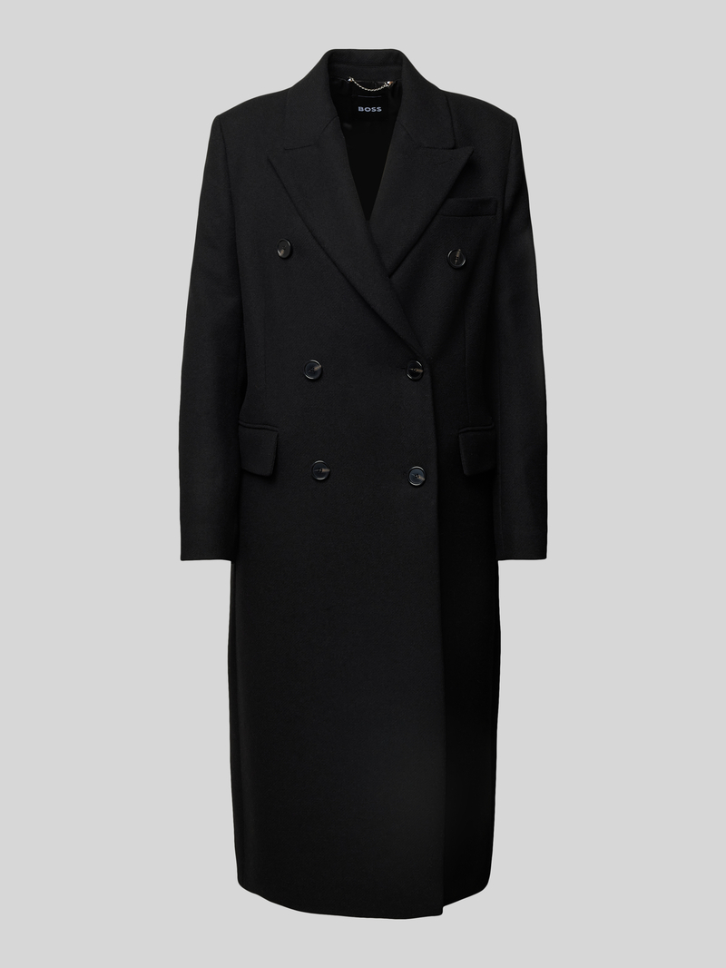 Boss Lange jas met klepzakken model 'Callaf'