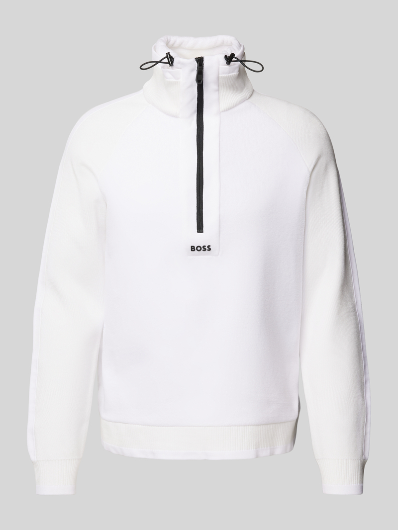 BOSS Green Sweatshirt met opstaande kraag model 'Zartic'