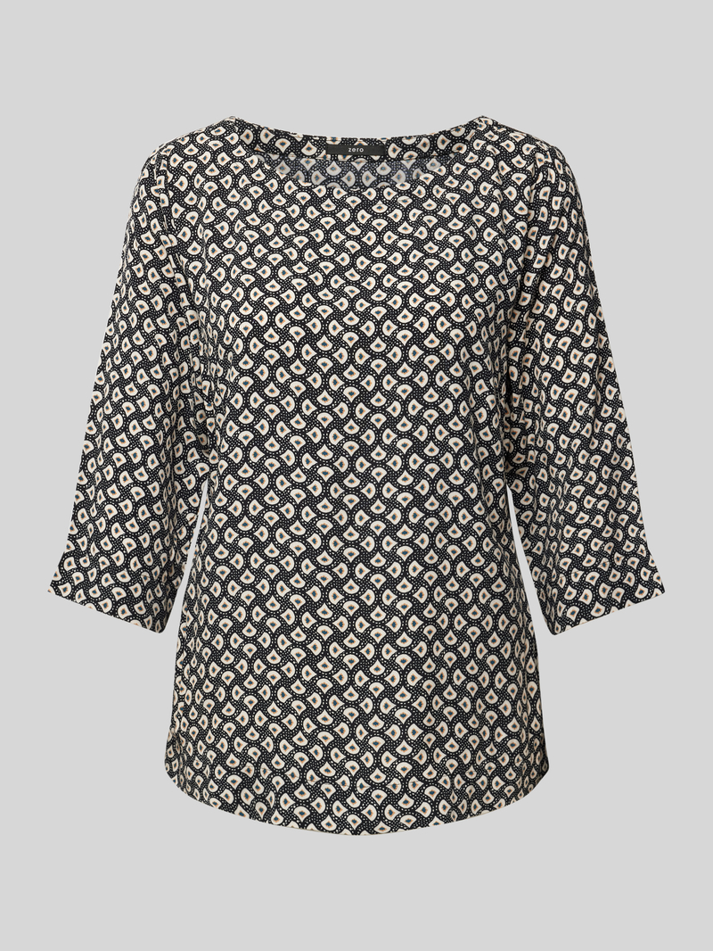 Zero Regular fit blouseshirt met 3 4-mouwen