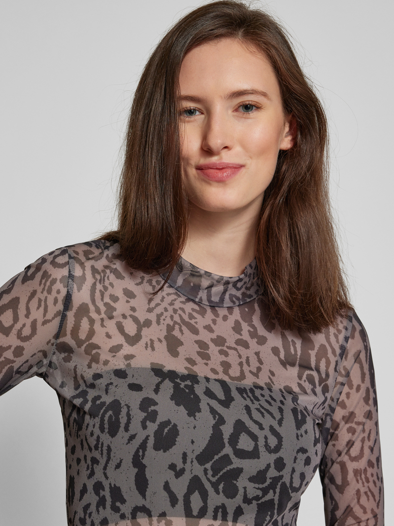 Kaffe Shirt met lange mouwen en ronde hals model 'johanne'