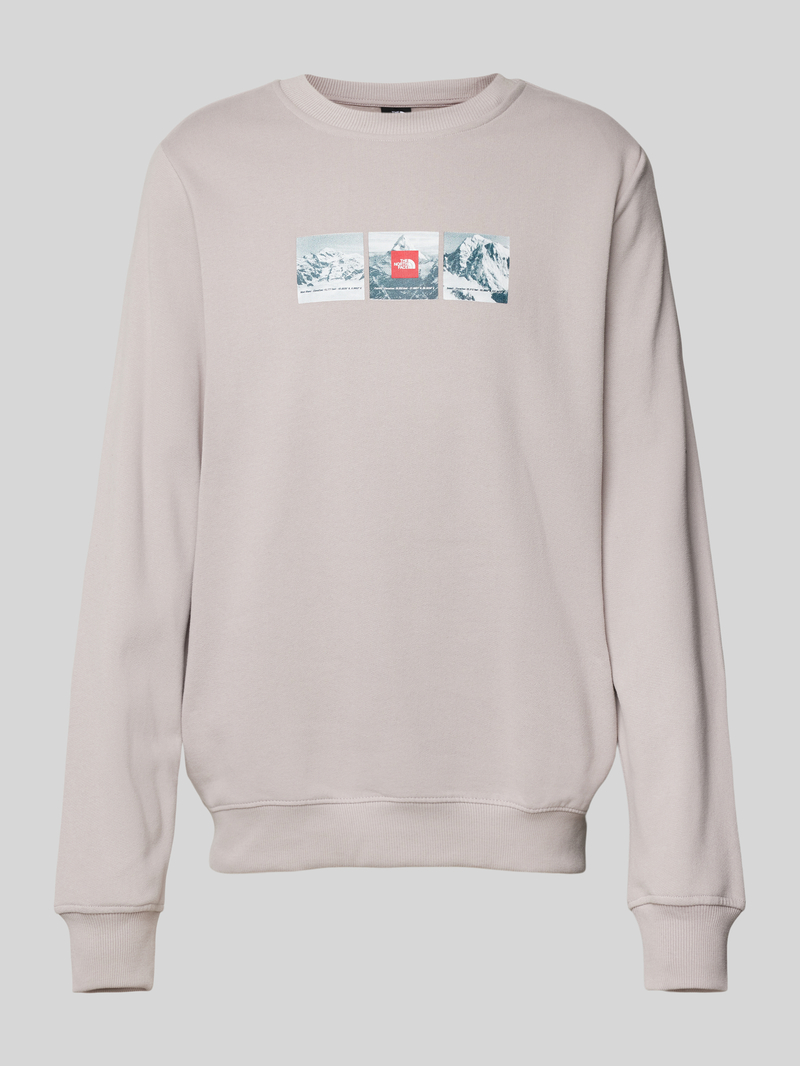 The North Face Sweatshirt met labelprint