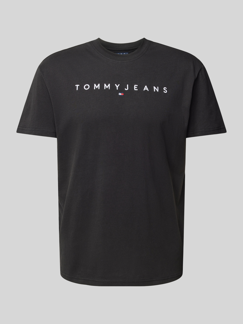 Tommy Jeans T-shirt met labelstitching