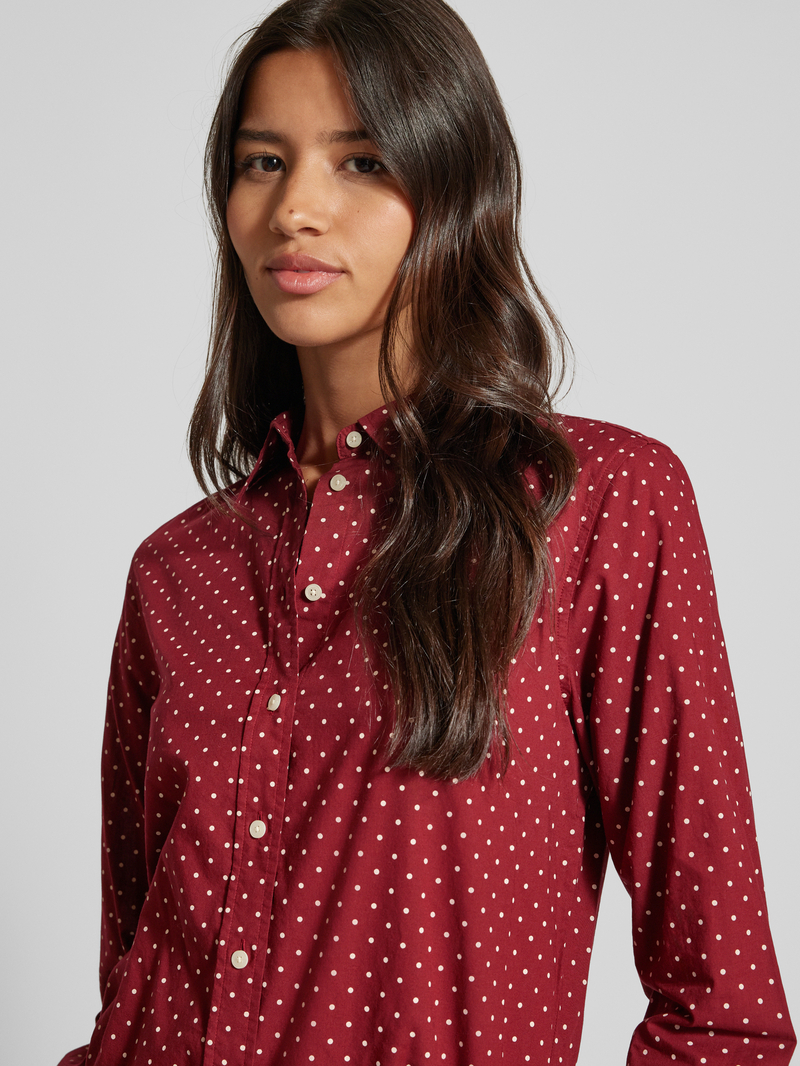 Gant Overhemdblouse met knoopsluiting