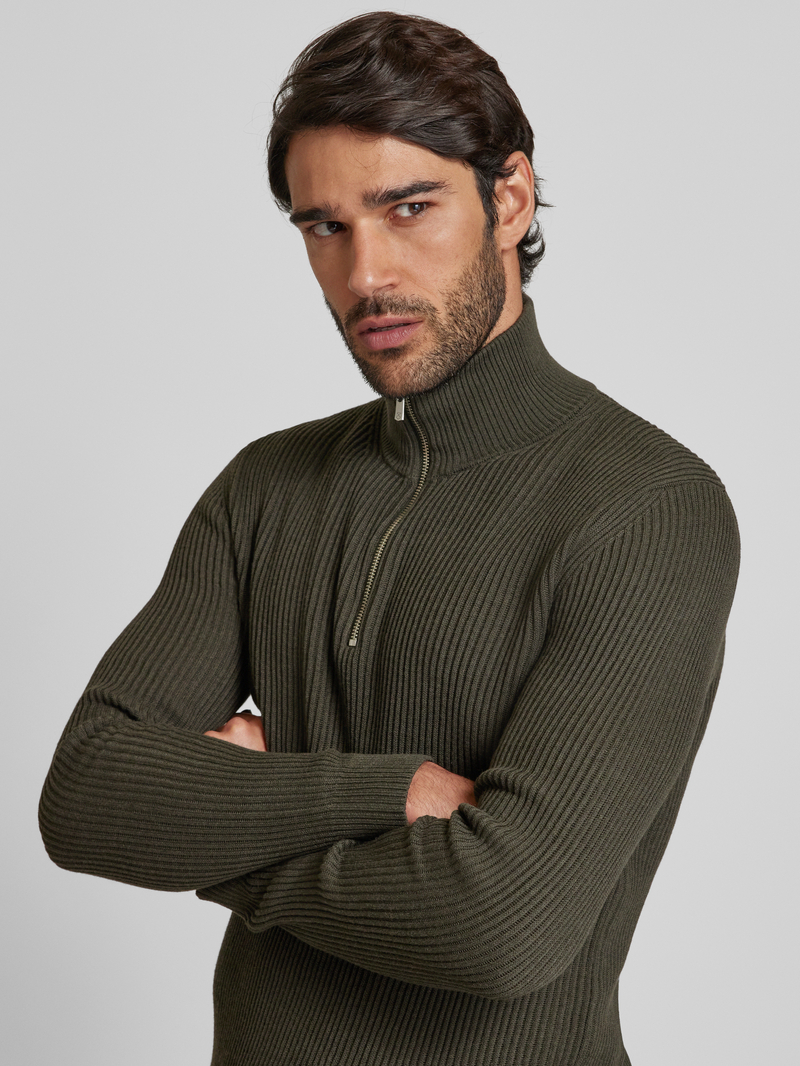 Jack & Jones Premium Gebreide pullover met schipperskraag model 'RBLALIAM'