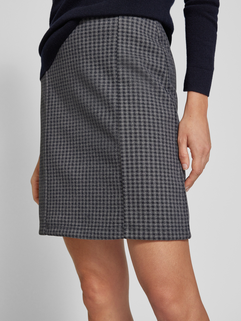 Tom Tailor High waist minirok met ruitmotief