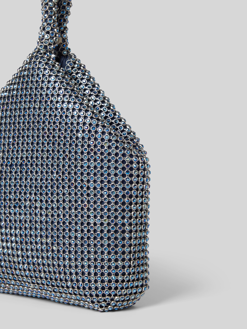 Jake*s Cocktail Handtas met all-over strass-steentjes