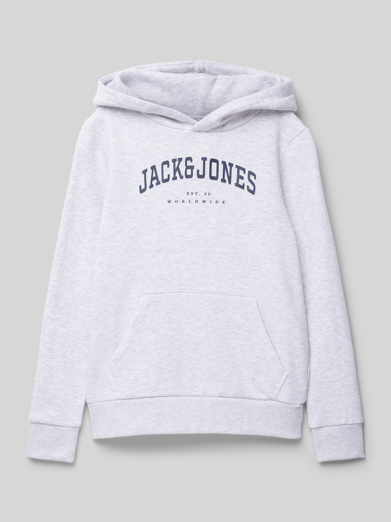 jack & jones Loose fit hoodie met kangoeroezak model 'CALEB'