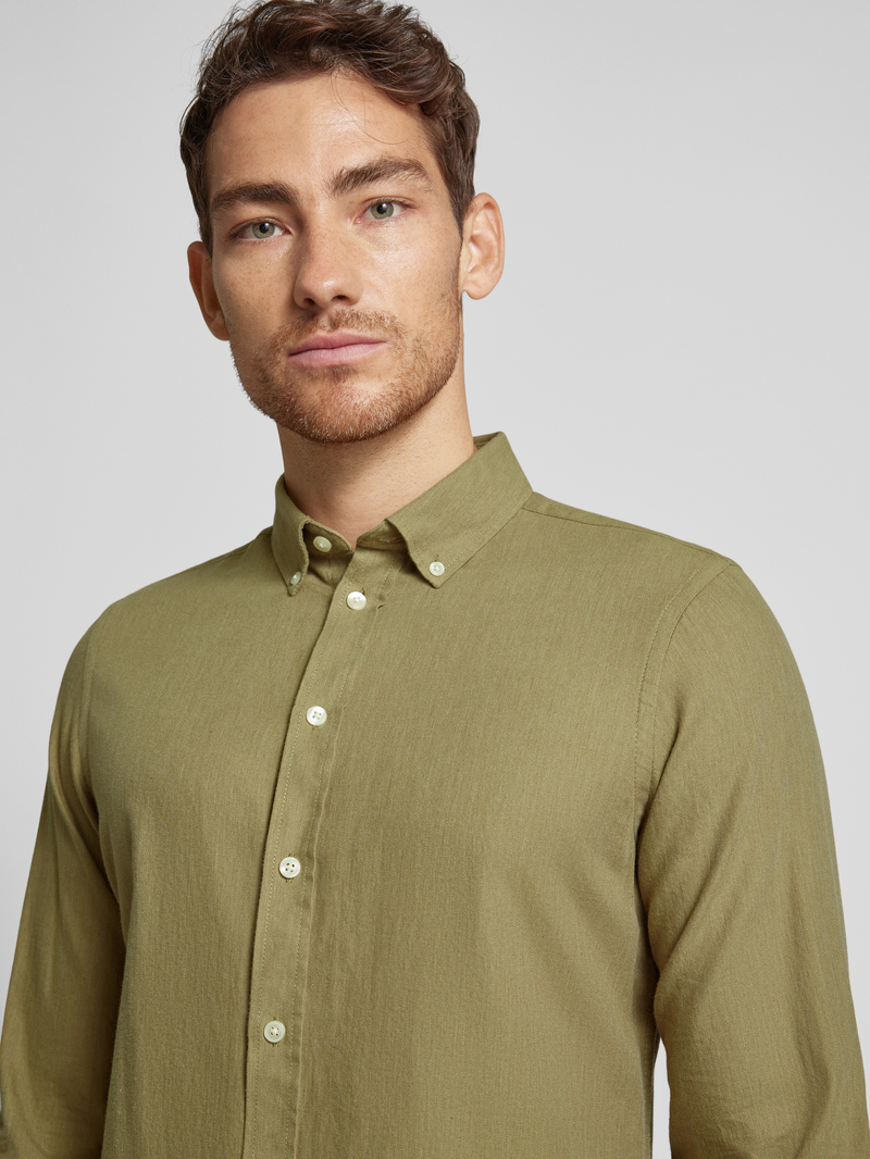 casual friday Regular fit vrijetijdsoverhemd met button-downkraag model 'ANTON'