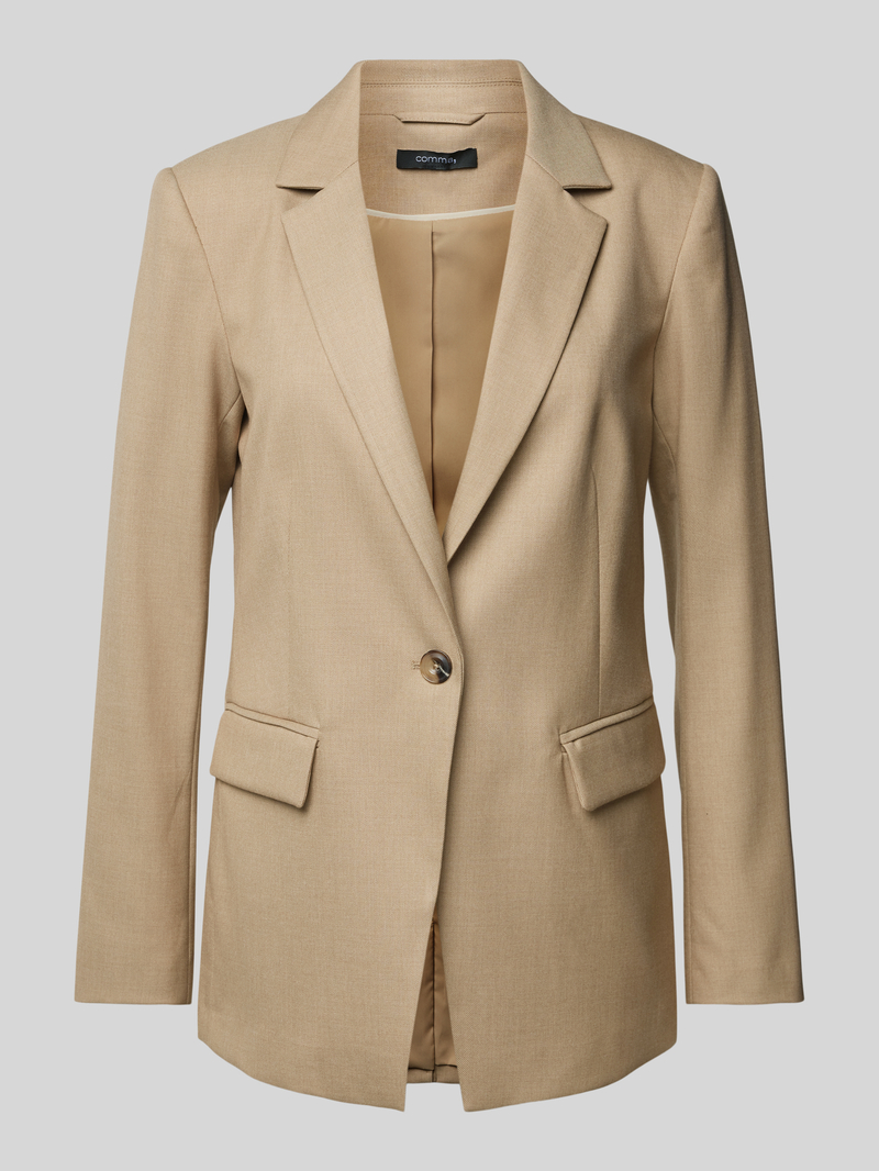 comma Blazer met reverskraag