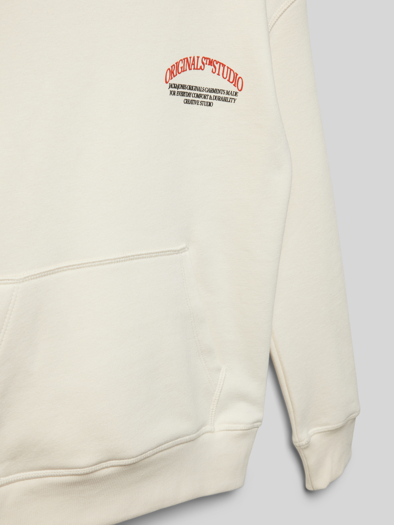 jack & jones Hoodie met labelprint model 'FREDERIKSBERG'