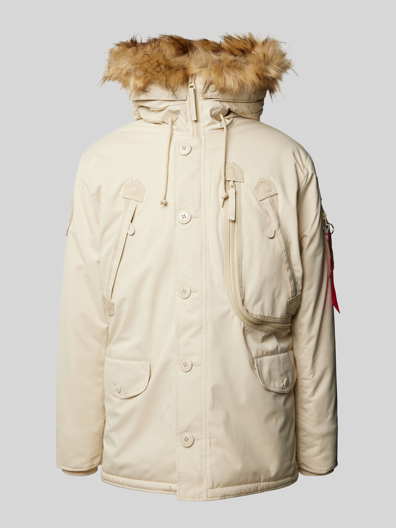 alpha industries Parka met opstaande kraag
