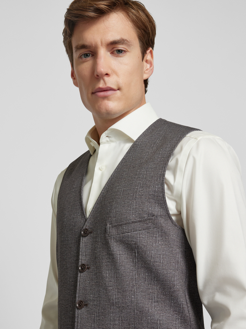 CG Club of Gents Gilet met strookzak model 'Mosley'