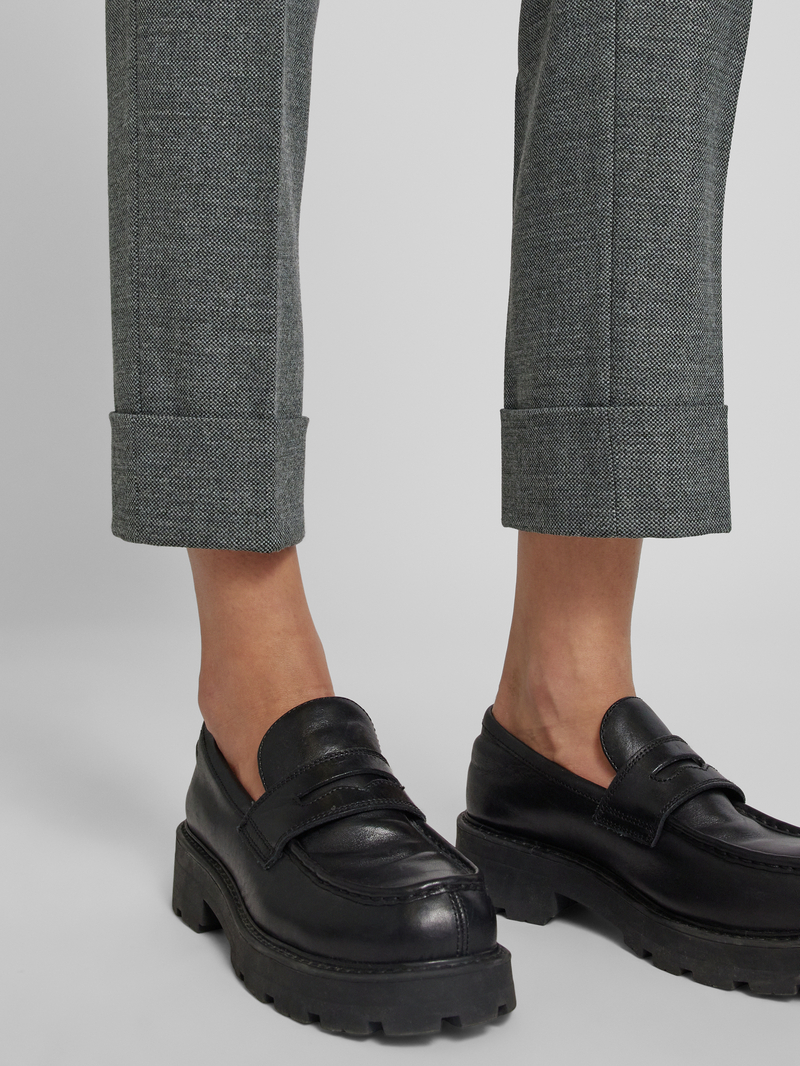 CAMBIO Stoffen broek met verkorte pasvorm model 'KRYSTAL'