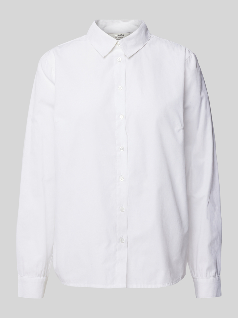 b.Young Regular fit overhemdblouse met deelnaden model 'Hetila'