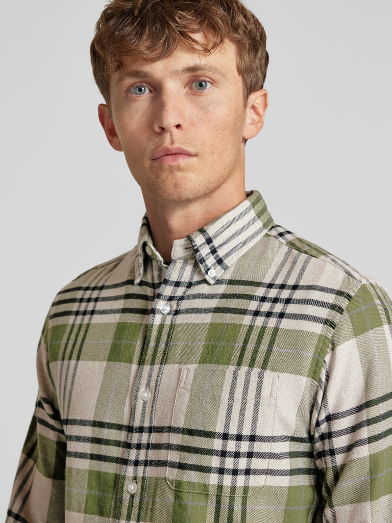 Jack & Jones Premium Slim fit vrijetijdsoverhemd met button-downkraag model 'BLUNORRIS'