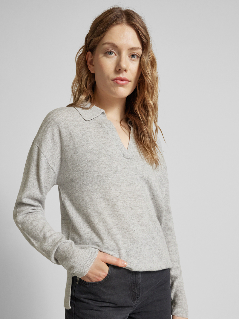 BRAX Gebreide pullover met labeldetail model 'LILLIAN'
