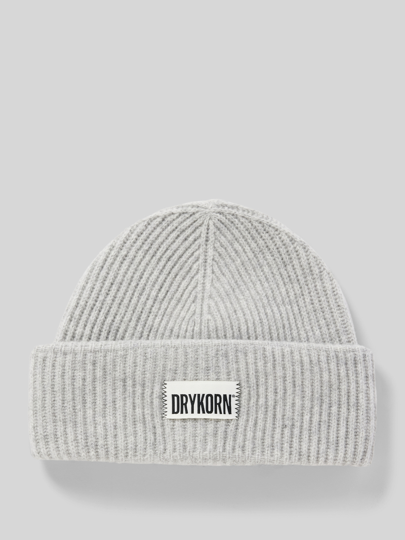 drykorn Beanie met labelpatch model 'NEREA'