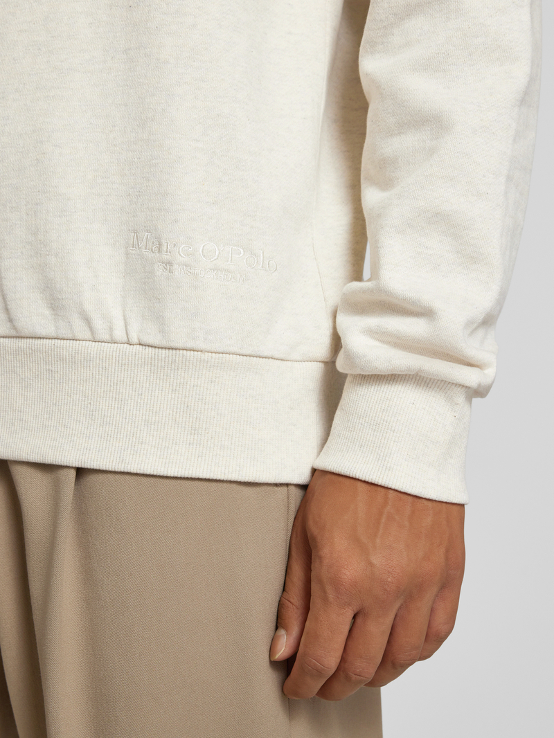 Marc O'Polo Regular fit sweatshirt van puur biologisch katoen