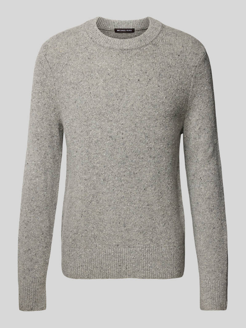 Michael Kors Gebreide pullover met ronde hals, model 'DONEGAL'