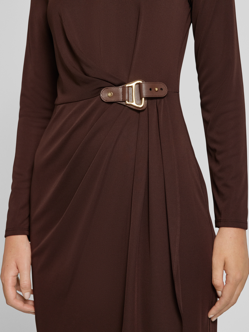 Lauren Ralph Lauren Midi-jurk met pinsluiting model 'SABLISE'