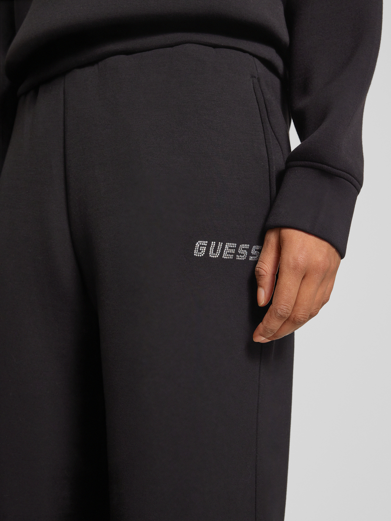 Guess Activewear Tapered fit sweatpants met labelprint model 'CECILIA'