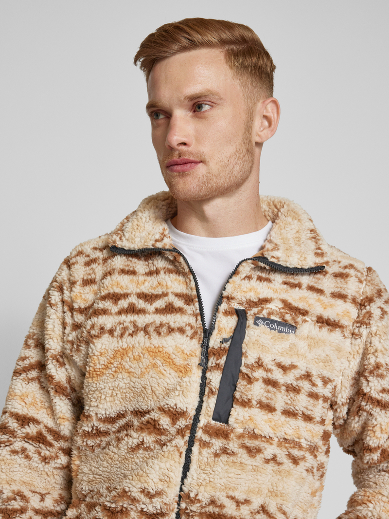 Columbia Sweatjack met opstaande kraag model 'Winter Pass'