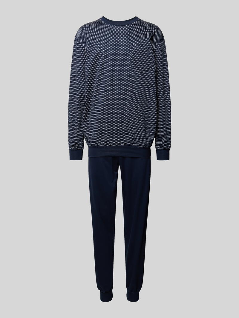 Schiesser Pyjama met borstzak