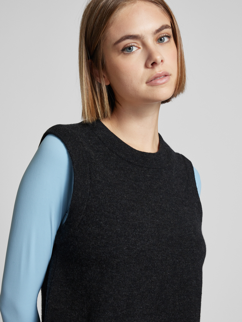 Marc O'Polo DENIM Wollen spencer met ronde hals