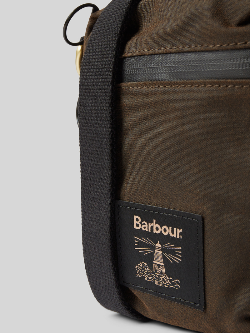 Barbour Schoudertas met labelpatch