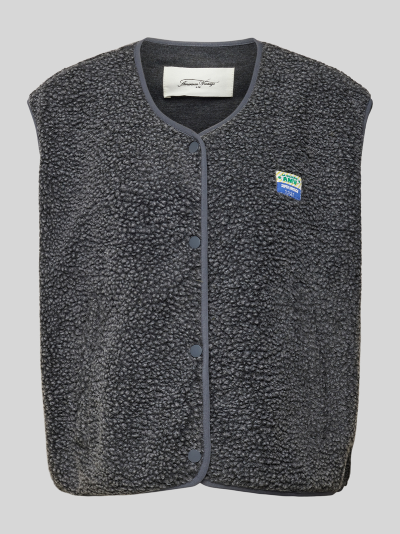 American vintage Gilet met labelpatch model 'HOKTOWN'