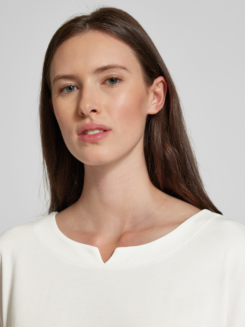 Tom Tailor Regular fit T-shirt van materiaalmix