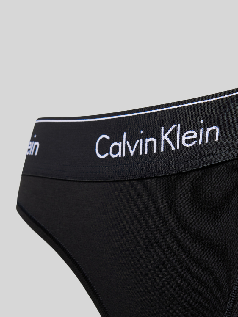 Calvin Klein Underwear String met elastische band met label