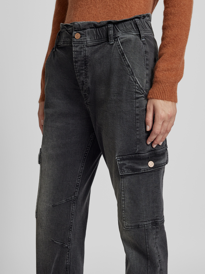 Scotch & Soda Tapered fit jeans met elastische band