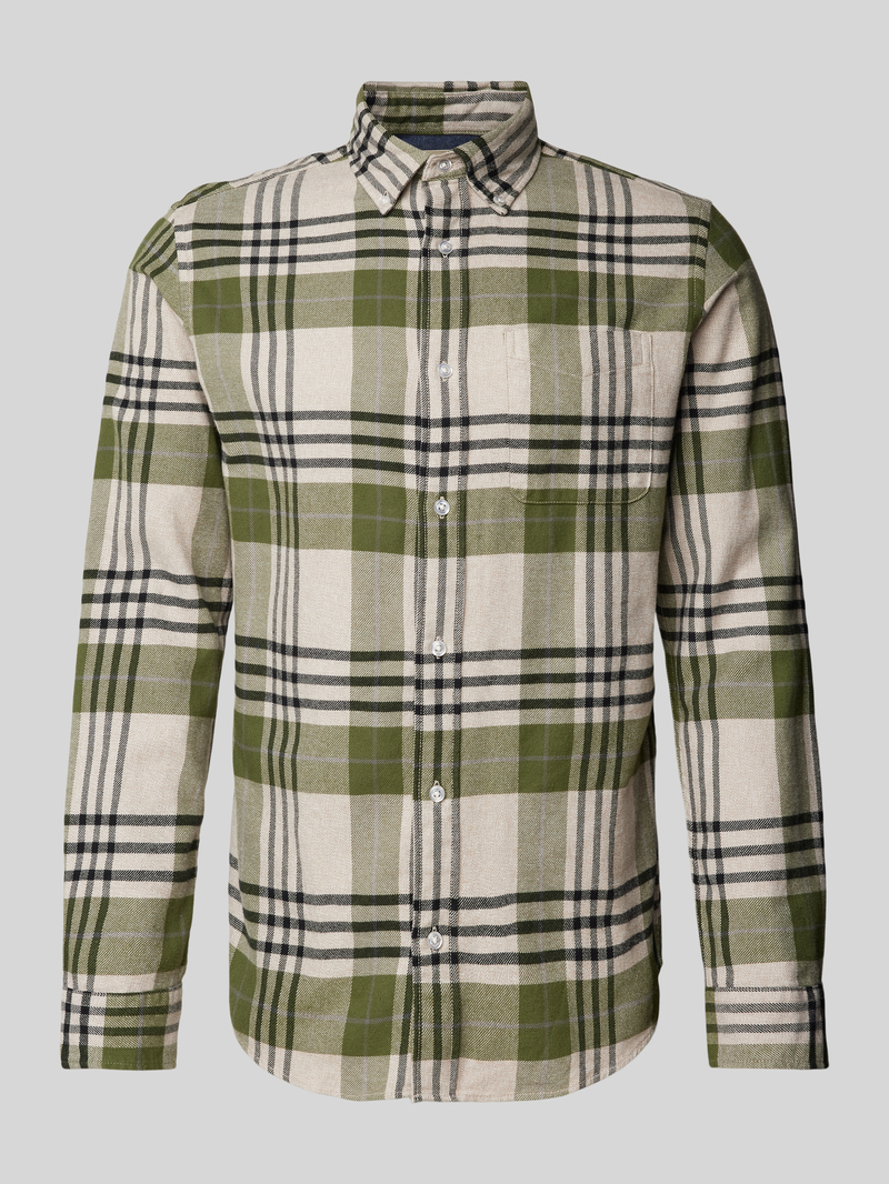 Jack & Jones Premium Slim fit vrijetijdsoverhemd met button-downkraag model 'BLUNORRIS'
