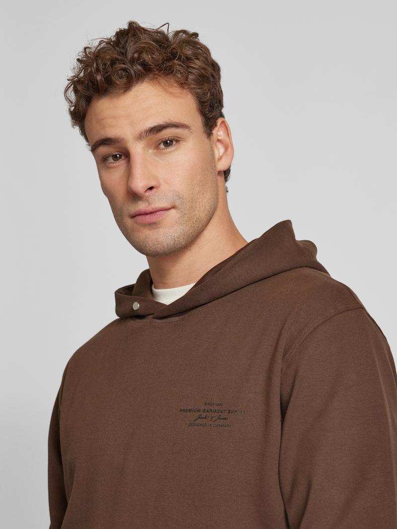 Jack & Jones Premium Hoodie met labelprint model 'BLACHAD'