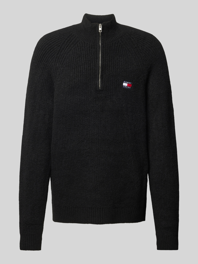 Tommy Jeans Gebreide pullover met opstaande kraag