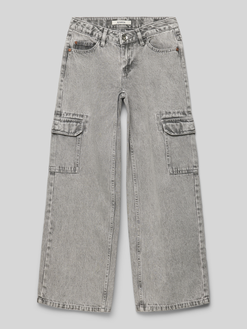 Garcia Baggy fit jeans met cargozakken