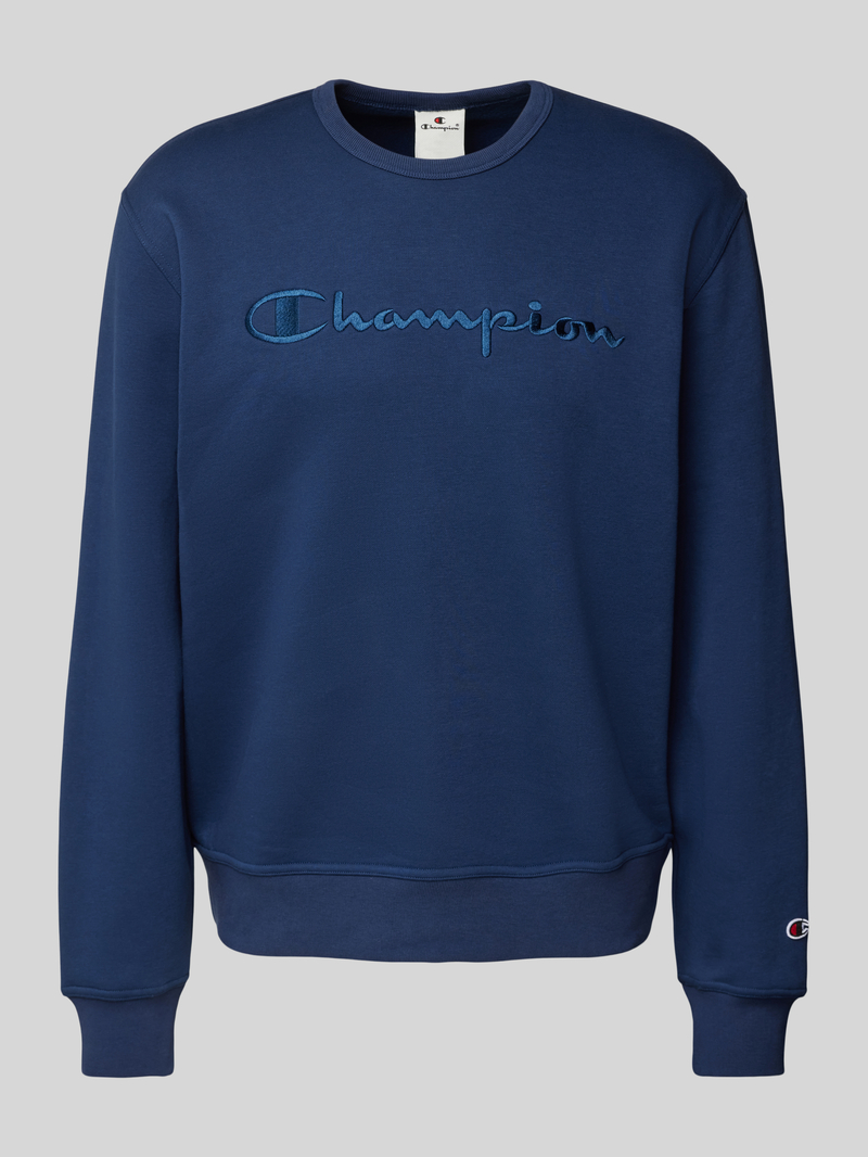 Champion Sweatshirt met labelstitching