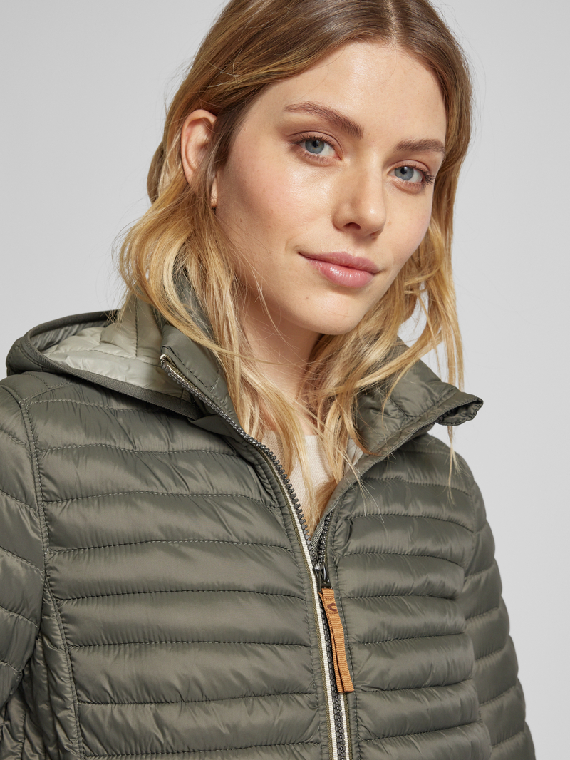 camel active Gewatteerd jack met capuchon