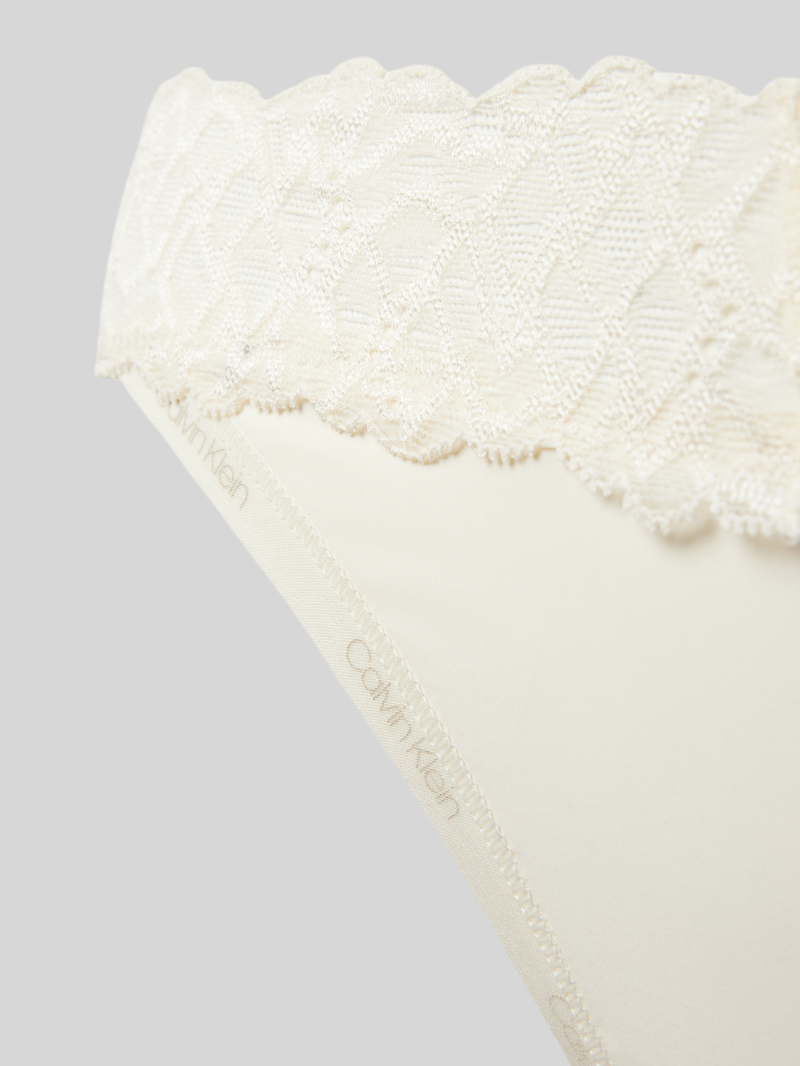 Calvin Klein Underwear String met kantgarnering