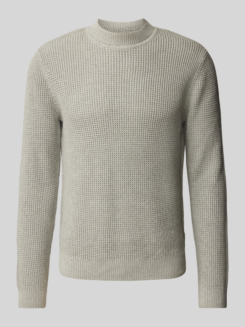 Jack & Jones Premium Gebreide pullover met ribboorden, model 'VIGGO'