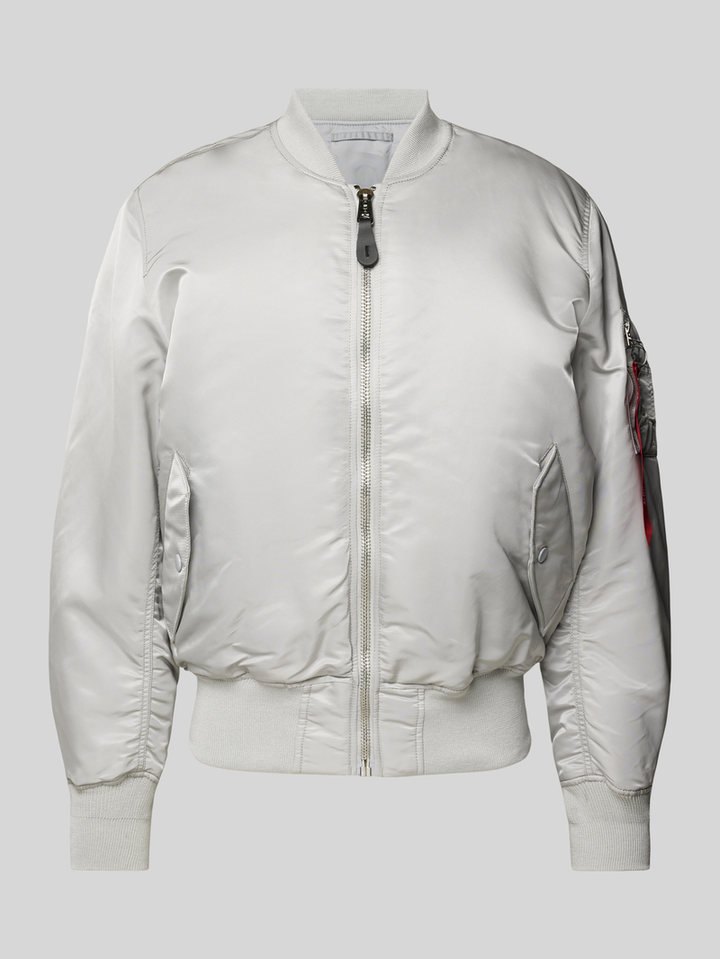 alpha industries Bomberjack met opstaande kraag