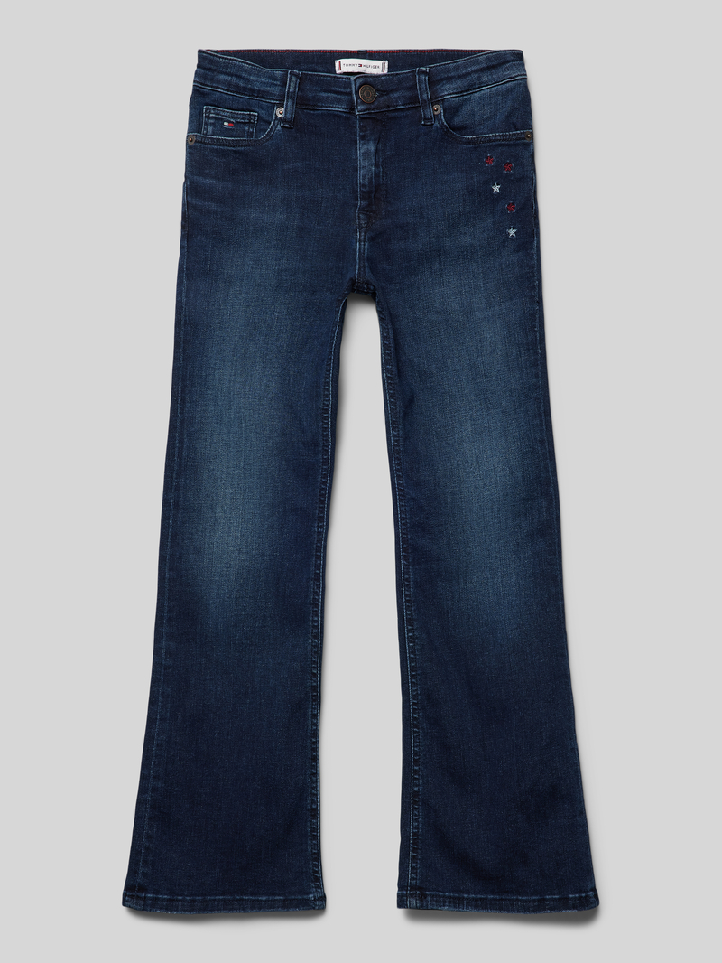 Tommy Hilfiger Teens Flared fit jeans met logostitching