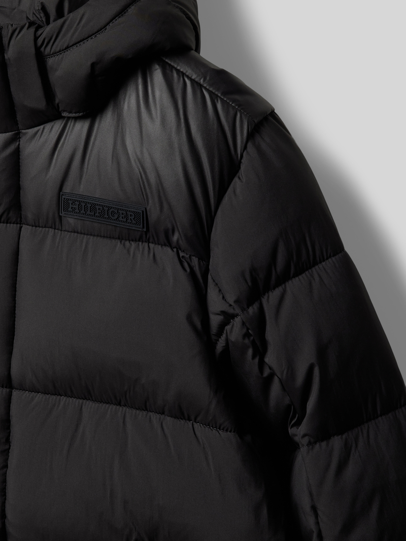 Tommy Hilfiger Teens Gewatteerd jack met capuchon