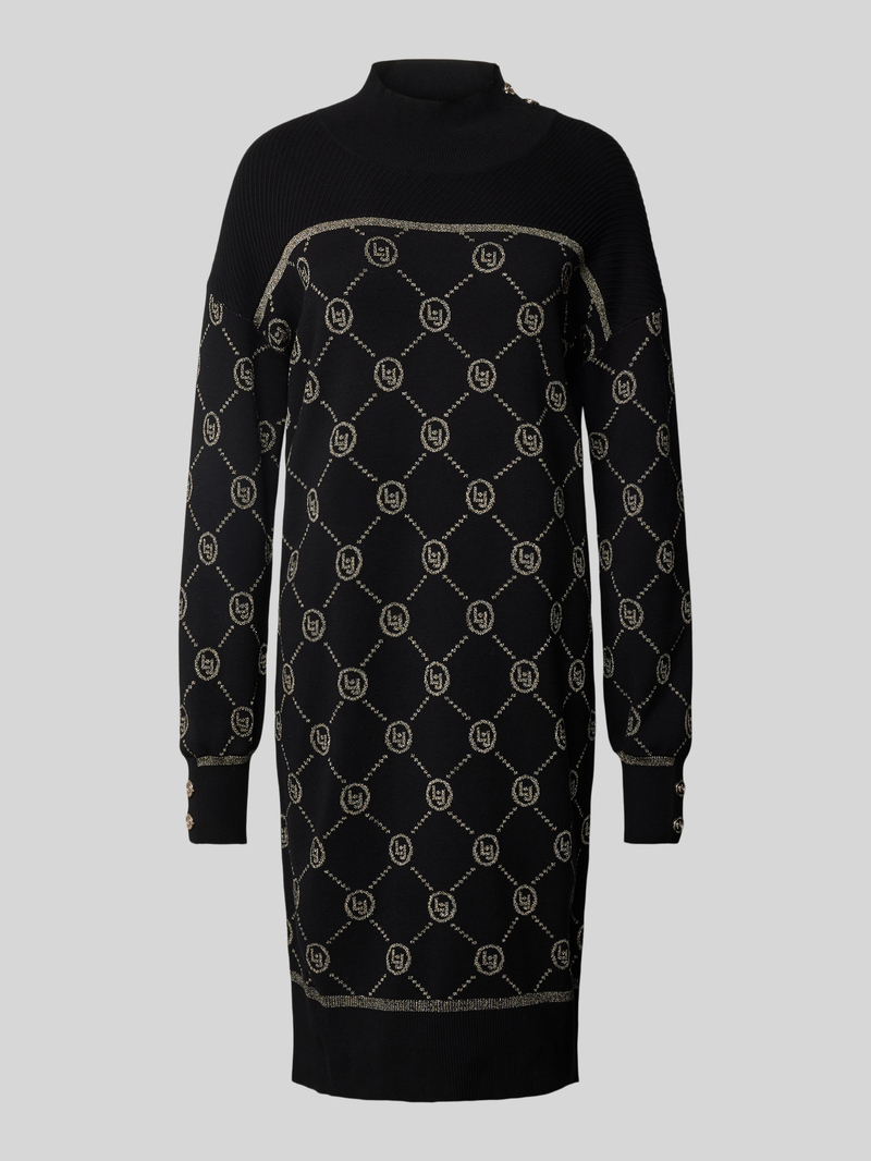 Liu Jo White Mini-jurk met turtleneck