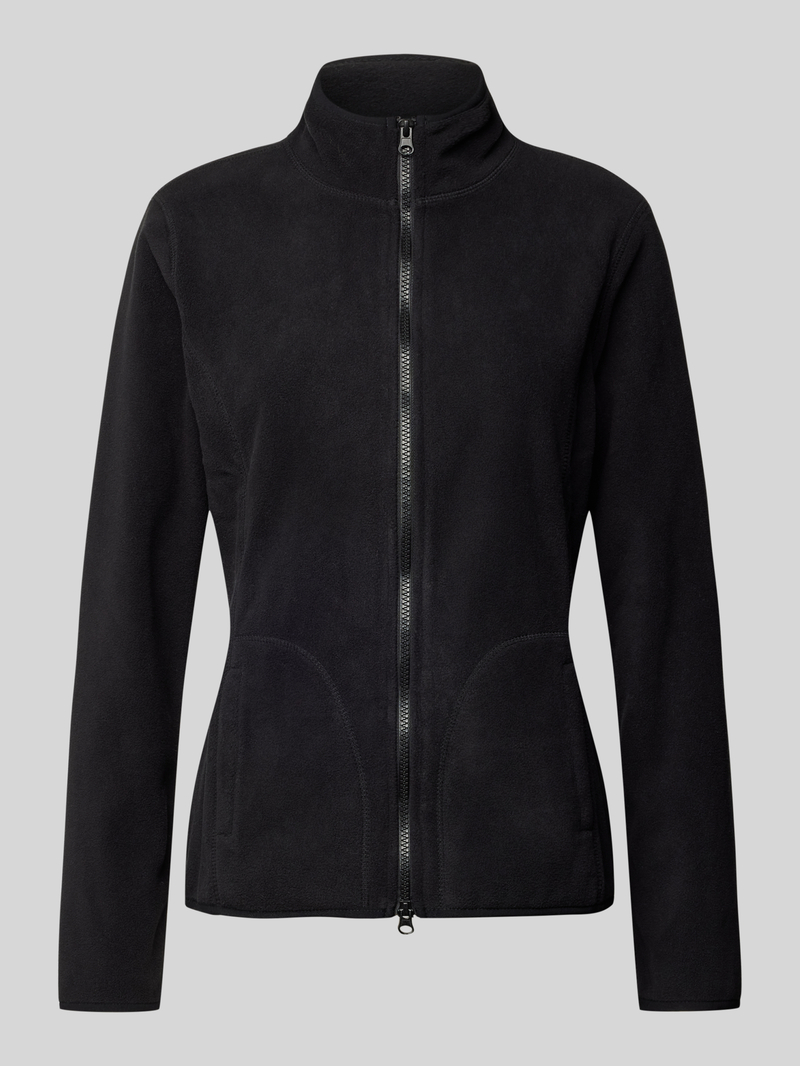 Christian Berg Woman Shaped fit fleecejack met opstaande kraag