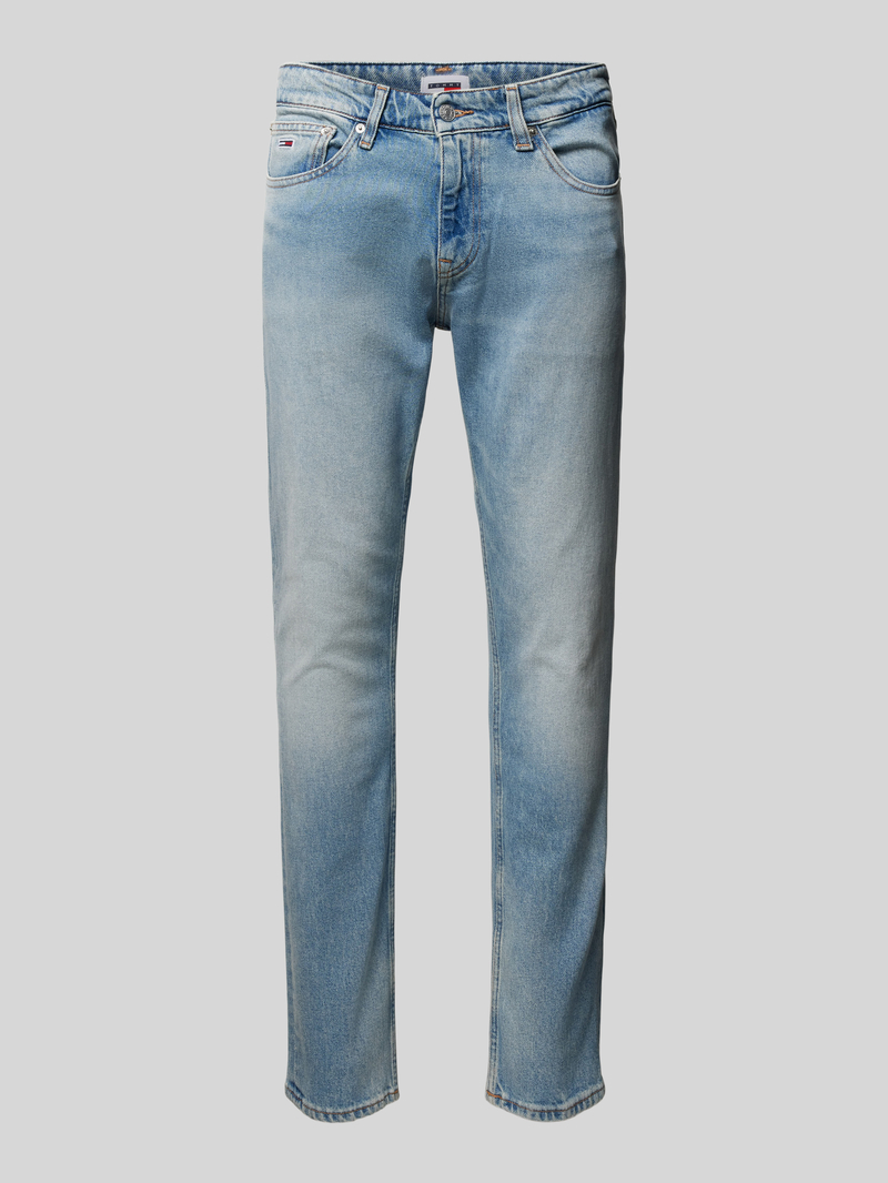 Tommy Jeans Slim fit jeans met labelpatch, model 'SCANTON'